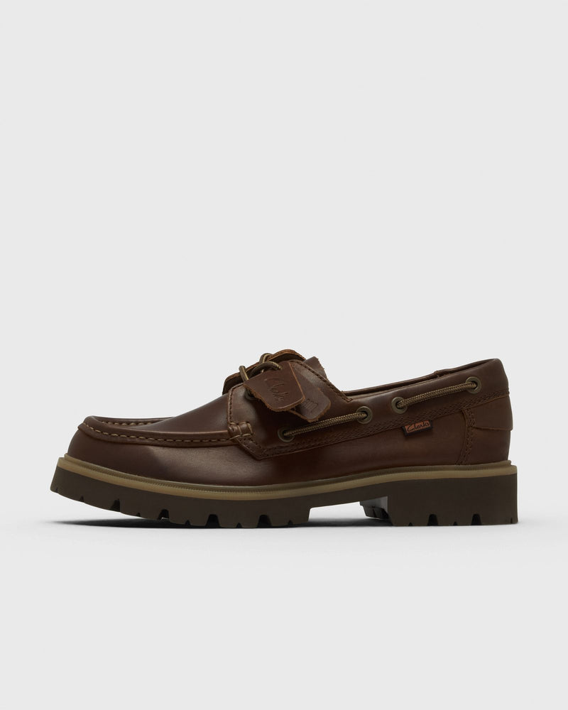 Clarks Cleyhill Boat Brown