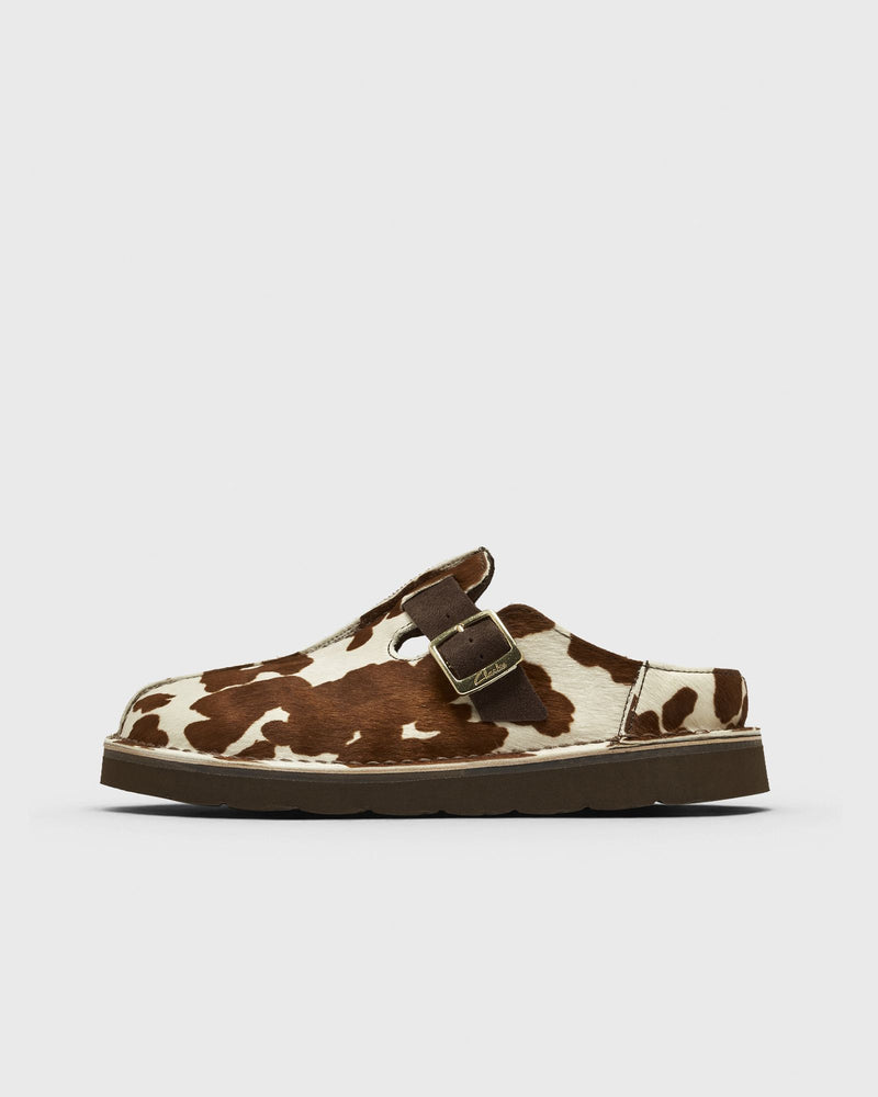 Clarks Solsbury Mule. Brown|beige
