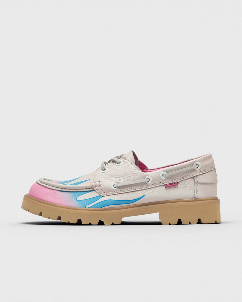 Clarks X Bisous Bisous Cleyhill Fire White