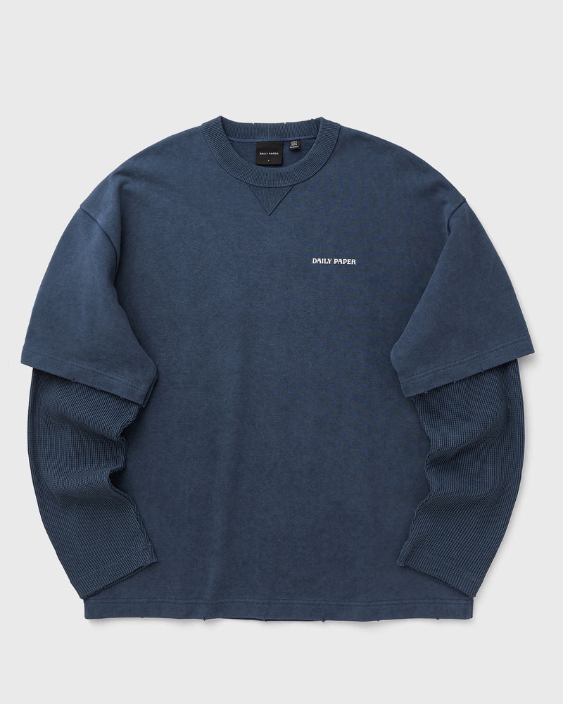 Daily Paper Layered Ls Tee Blue