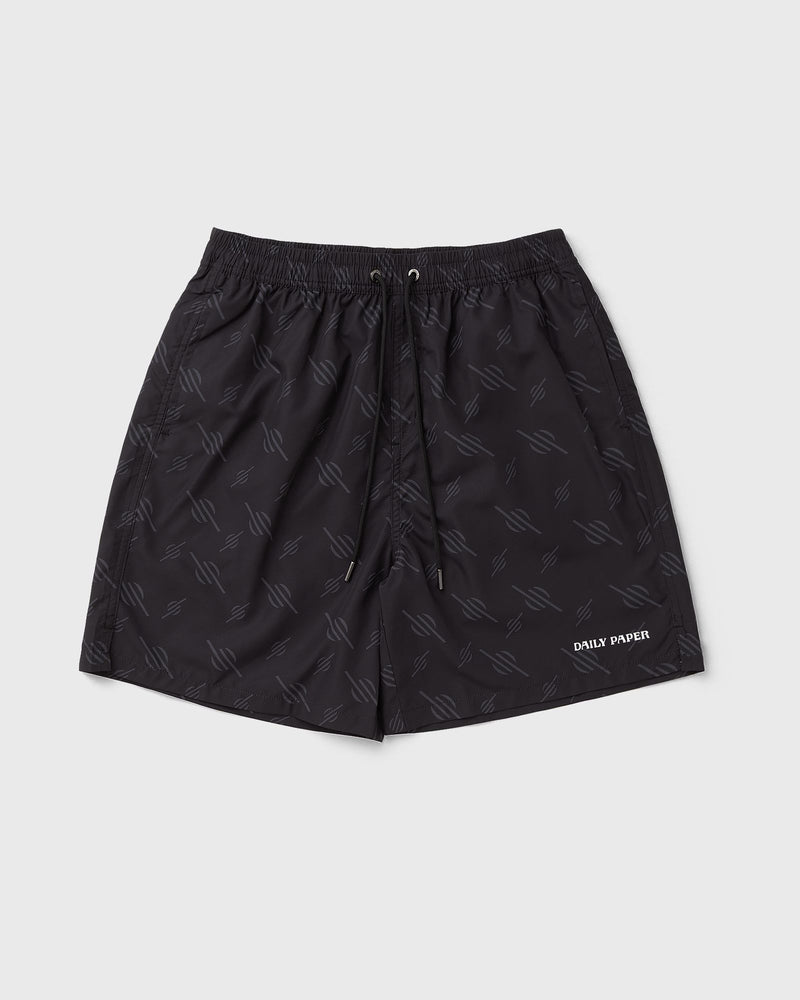 Daily Paper Irregular Monogram Swimshorts Black