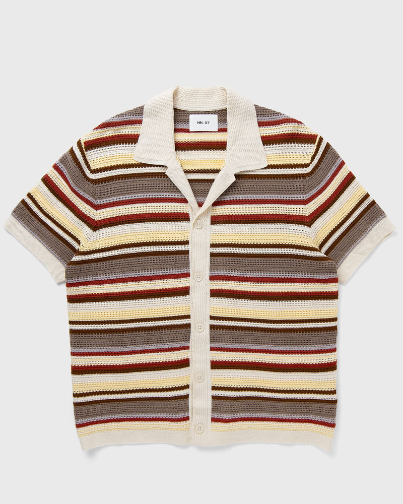 NN.07 Lars Polo Cardigan 60019 Multi