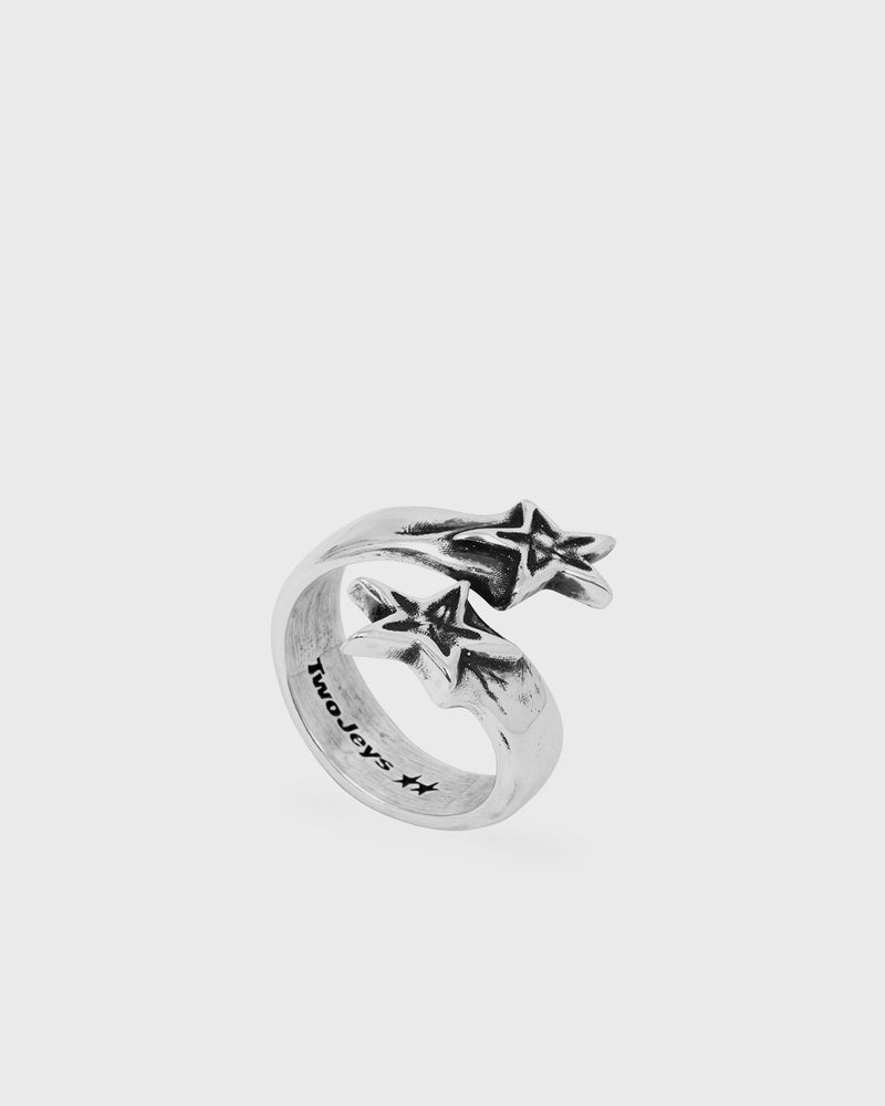 Twojeys Wrapping Stars Ring Silver