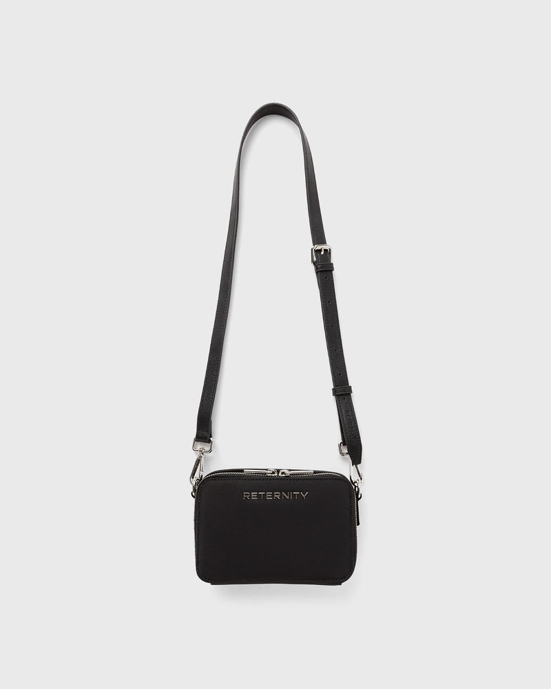 Reternity Nylon Shoulder Bag Black