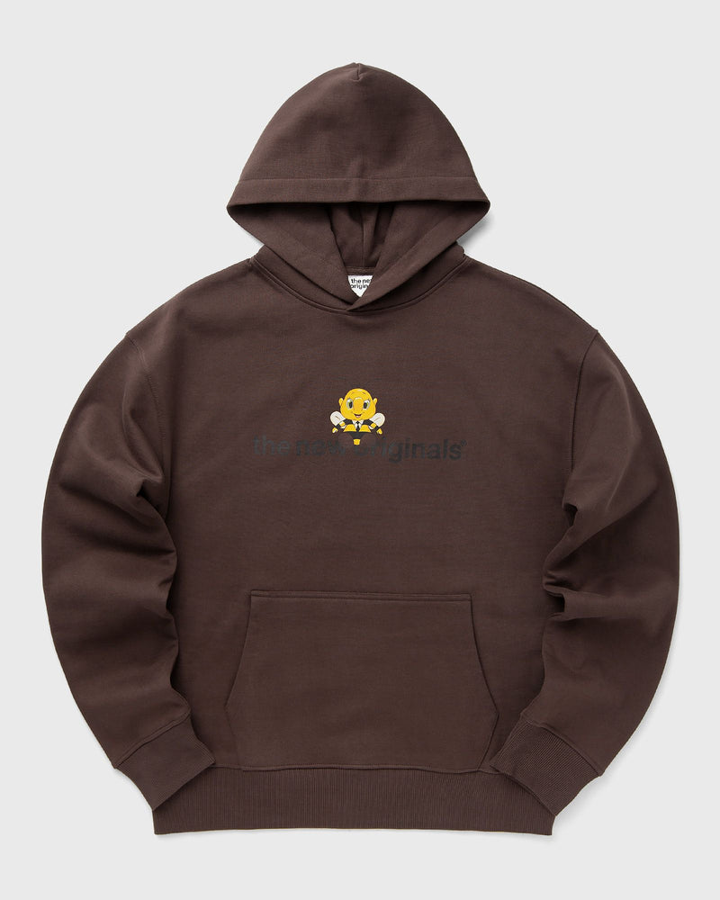 The New Originals Clipart Bee Hoodie Brown