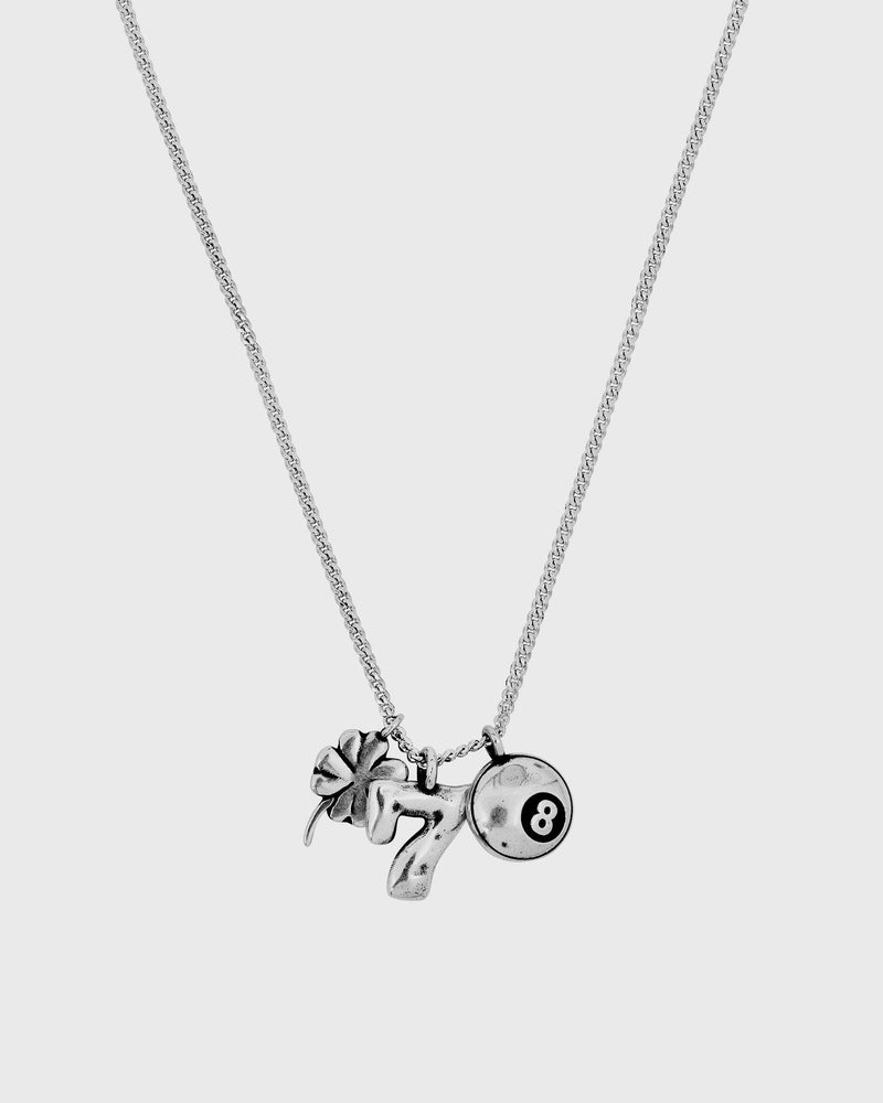 Twojeys Casino Necklace Silver