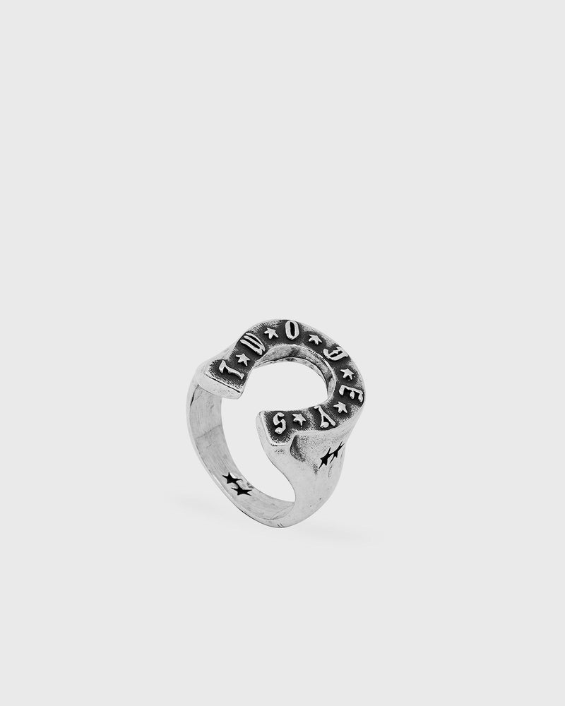 Twojeys Tj Horseshoe Ring Silver