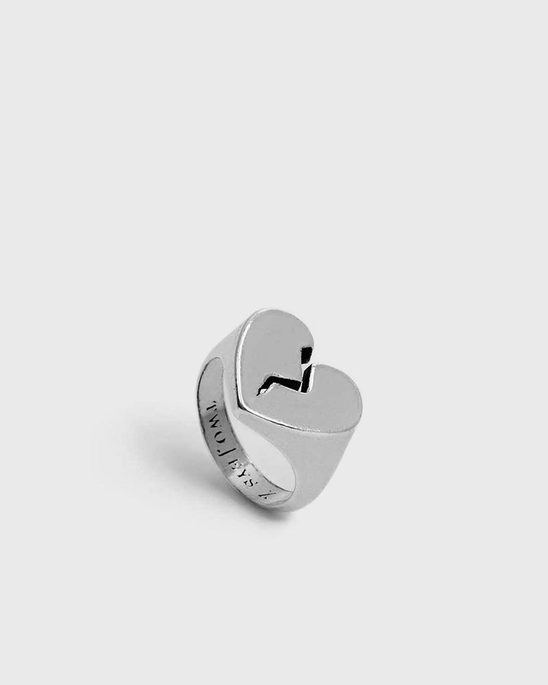 Twojeys Broken Heart Ring Multi