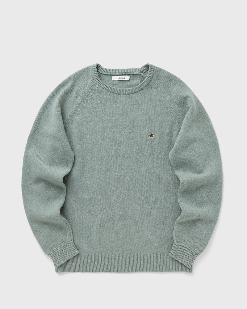 Edmmond Studios Duck Patch Sweater Green