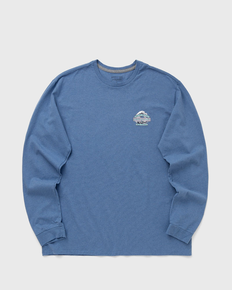 Patagonia Long-Sleeved Great Waves Responsibili-Tee Blue