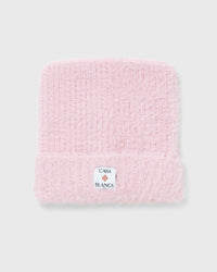 Casablanca Fluffy Nylon Square Hat Pink