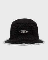 Casablanca Crochet Hat Black