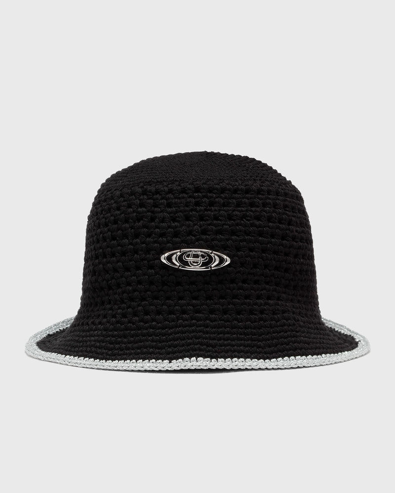 Casablanca Crochet Hat Black
