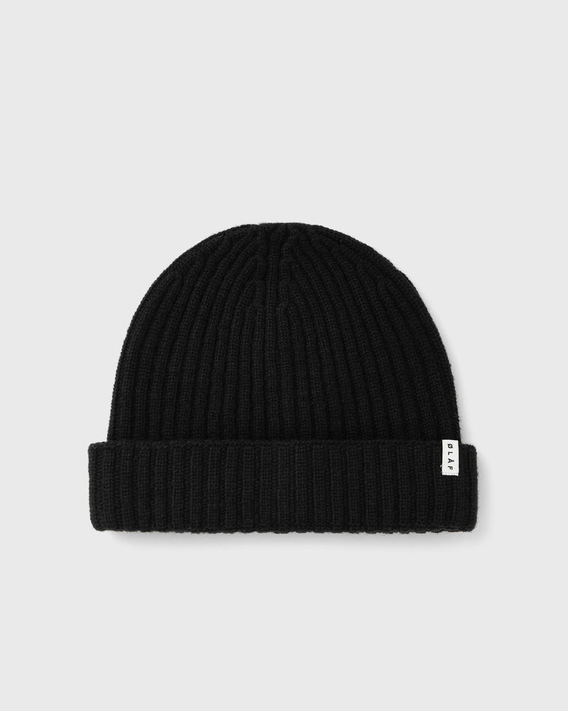 Olaf Wool Beanie Black