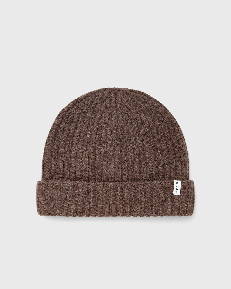 Olaf Wool Beanie Brown