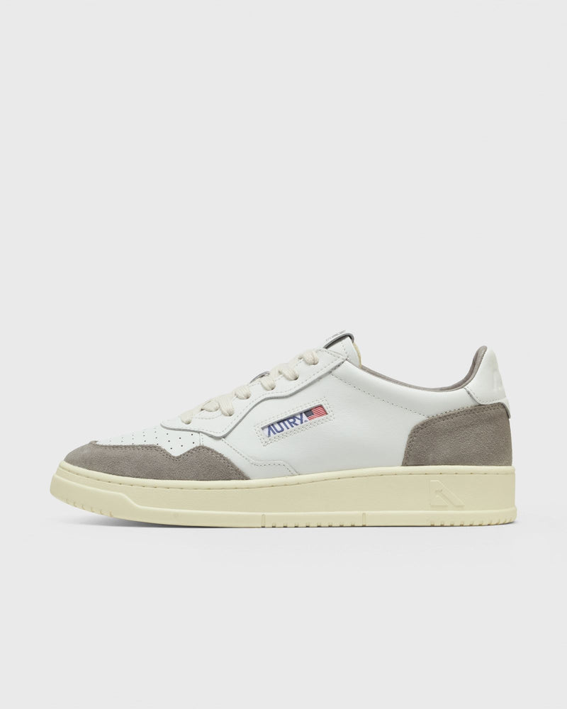 Autry Action Shoes Medalist Low Man Grey|white