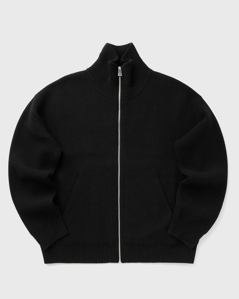 Axel Arigato Core Zip-Up Sweater Black