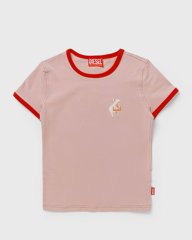Diesel T-Uncuties-Long-S12 Top Pink