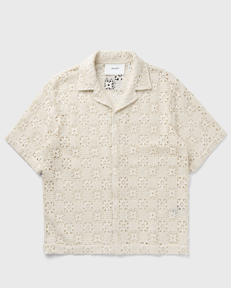 Axel Arigato Eren Crochet Shirt Beige