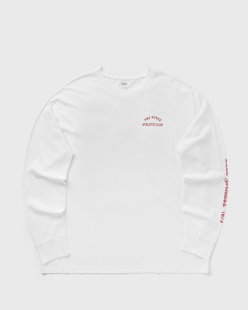 Levis Ls Graphic Authentic Tee White