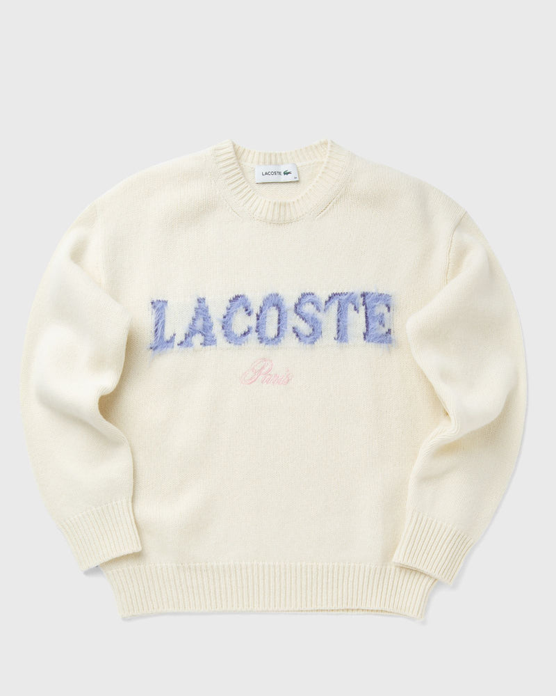 Lacoste Knit Logo Sweater Beige