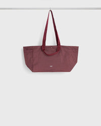 Hay Grid Weekend Bagsmall Red