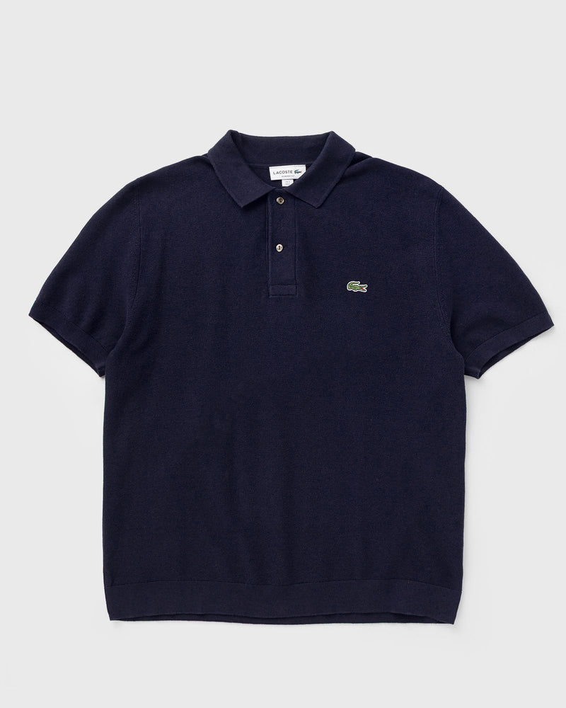 Lacoste Classic Fit Knitted Polo Shirt Blue