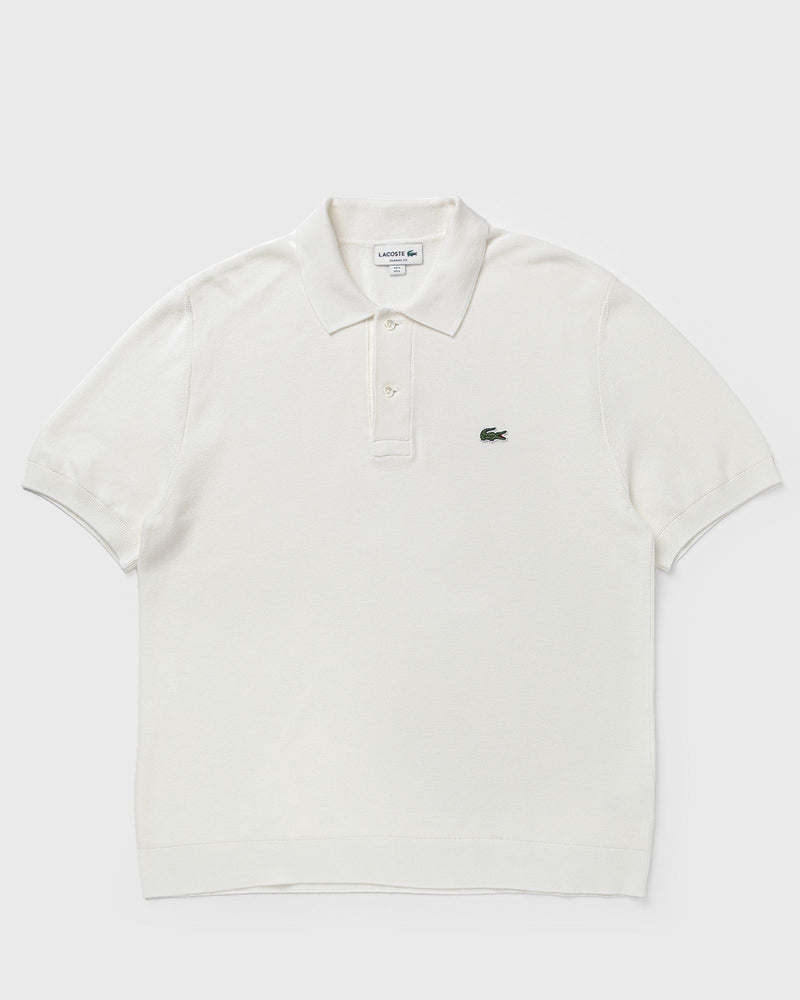 Lacoste Classic Fit Knitted Polo Shirt White