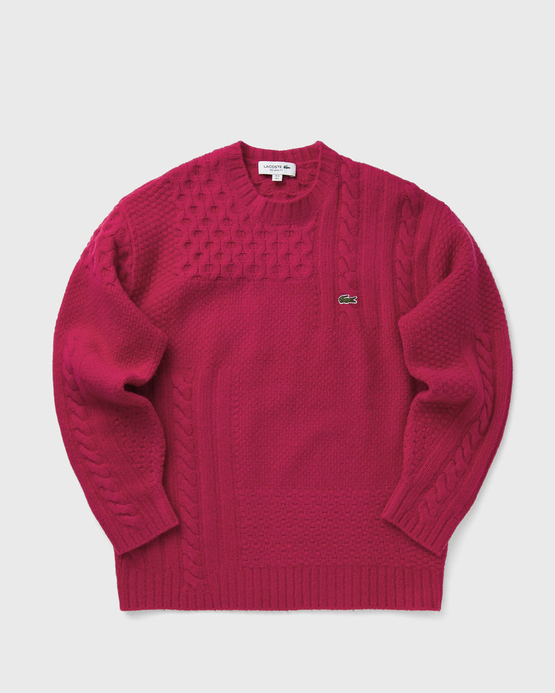 Lacoste Knit Pullover Pink