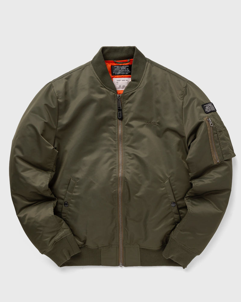 Schott NYC Bomber Jacket Green