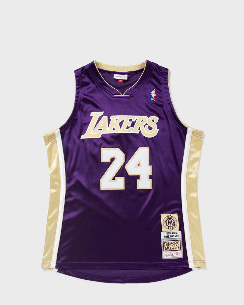 Mitchell & Ness NBA Authentic Jersey Los Angeles Lakers Hall of Fame 1996-2016 Kobe Bryant #24 Purple