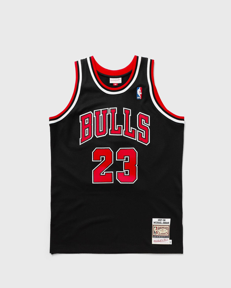 Mitchell & Ness NBA Authentic Jersey Chicago Bulls Alternate 1997-98 Michael Jordan #23 Black|red