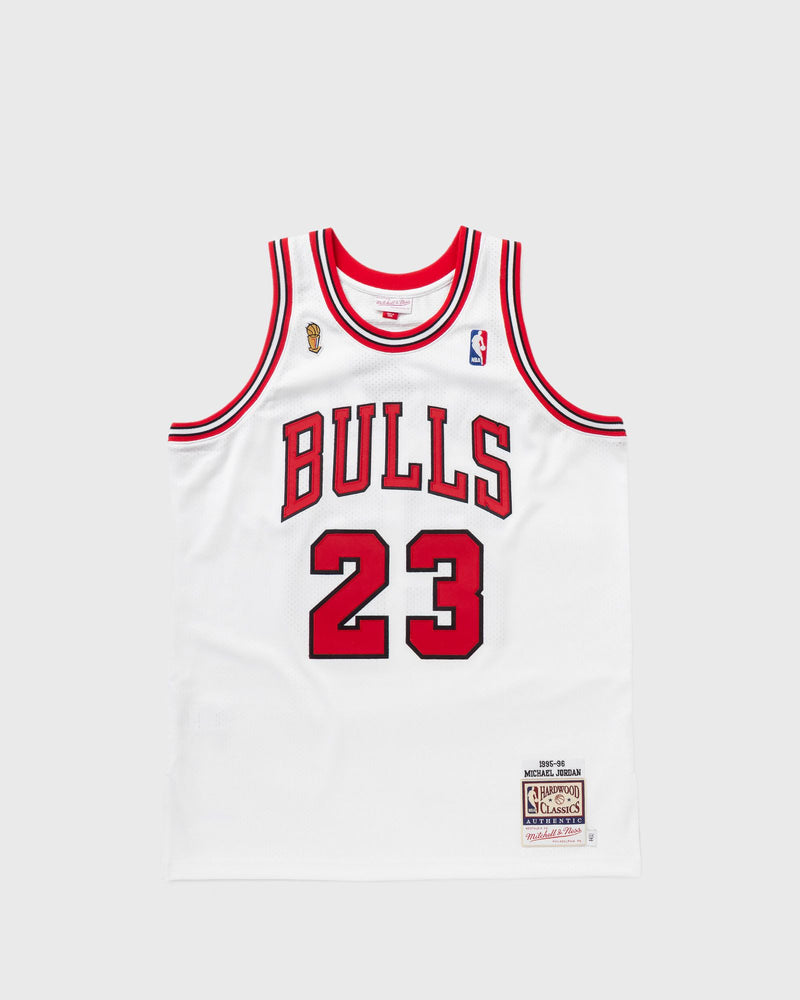 Mitchell & Ness NBA Authentic Jersey Chicago Bulls 1995-96 Michael Jordan #23 White