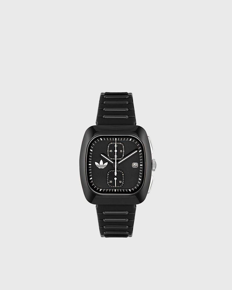 Adidas Black Eco-Ceramic Case Dial Bio-Resin Strap