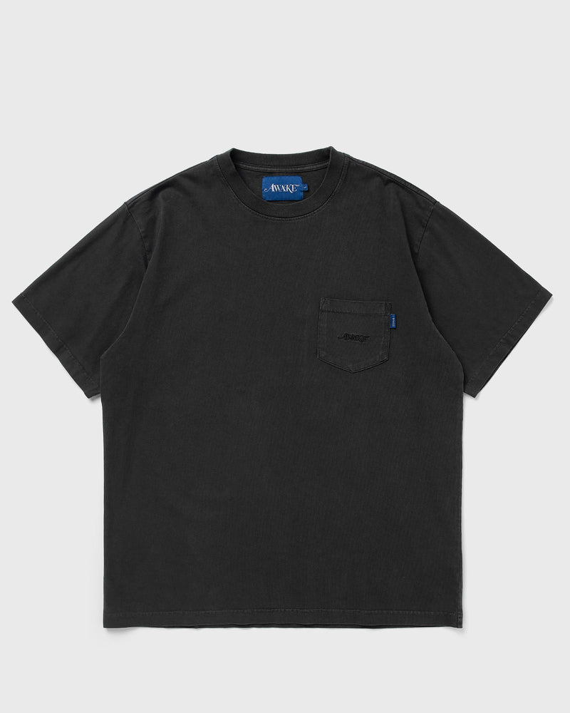 Awake Pocket Ss Tee Black
