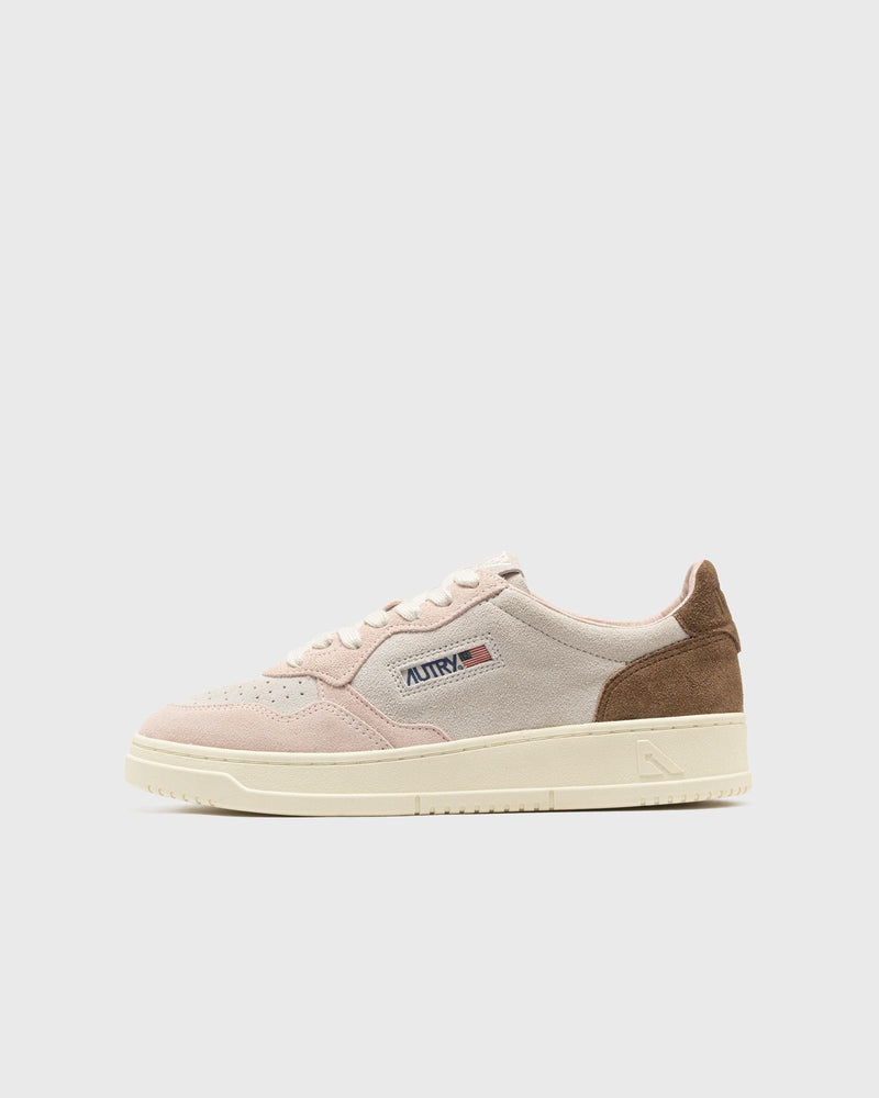 Autry Action Shoes Medalist Low WOM Brown|pink