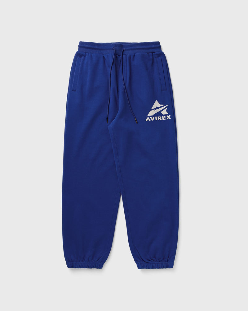 Avirex Stacked Logo Jogger Blue