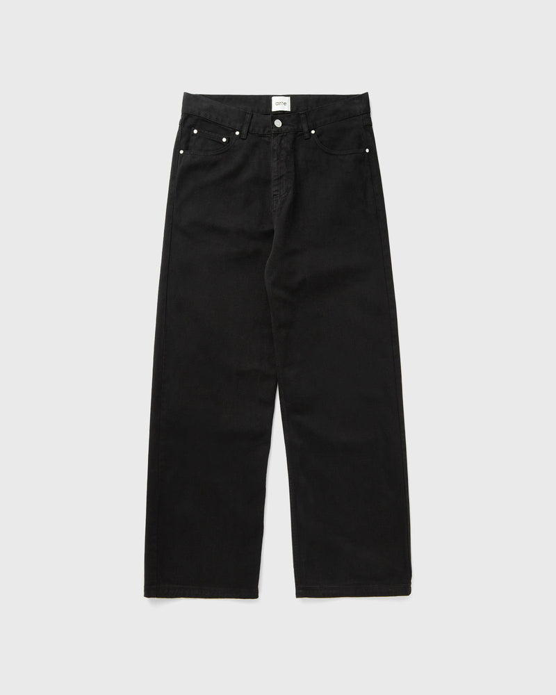 Arte Antwerp Back Pocket Graphic Pants Black