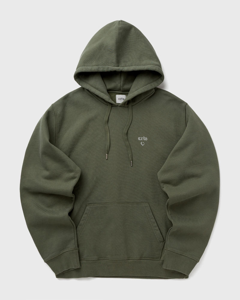 Arte Antwerp Arte Heart Hoodie Green