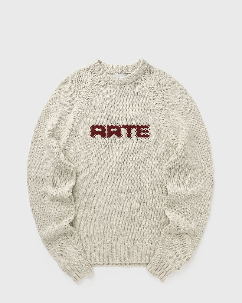 Arte Antwerp Pixel Front Knit Beige