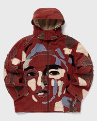 Kidsuper Studios Collaged Man Puffer Red