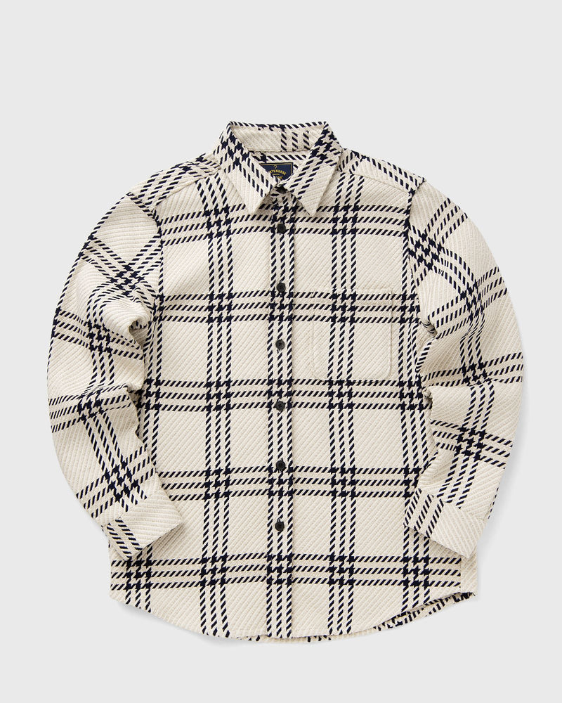 Portuguese Flannel Upper Overshirt White