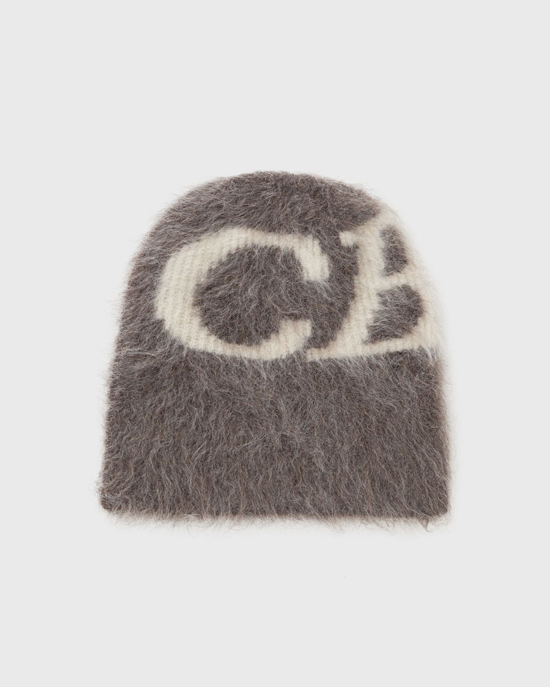 Cole Buxton Alpaca Knit Beanie Brown