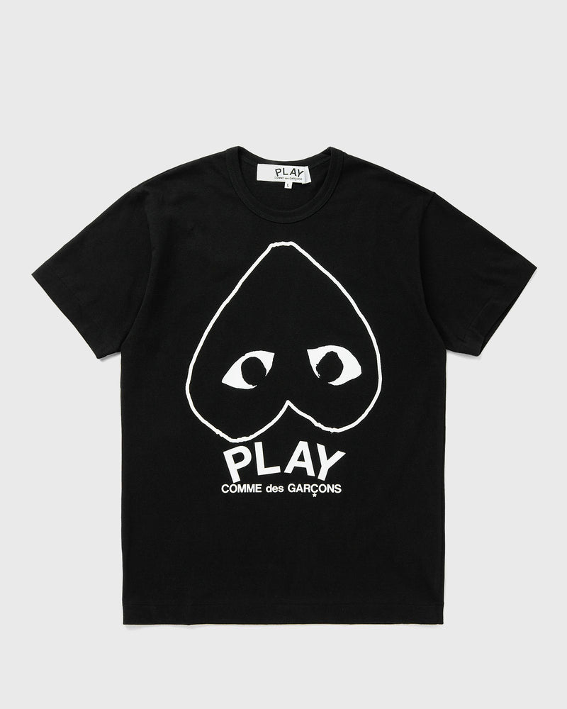 Comme des Garçons Play Logo Print Tee Black