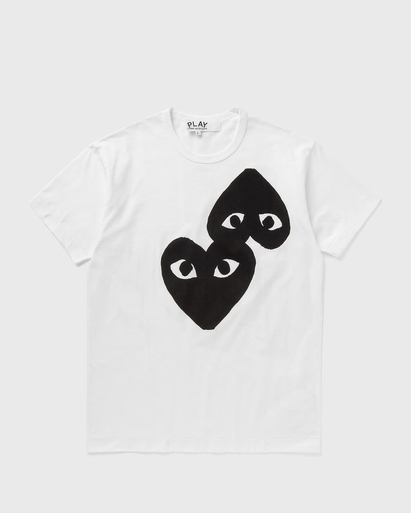 Comme des Garçons Play Logo Print Tee White