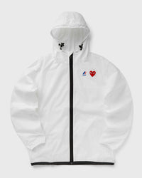 Comme des Garçons Play X K-Way Jacket White