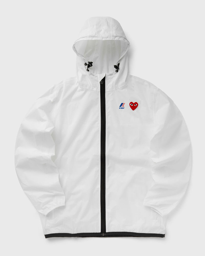 Comme des Garçons Play X K-Way Jacket White