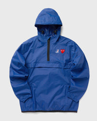 Comme des Garçons Play X K-Way Half Zip Jacket Blue