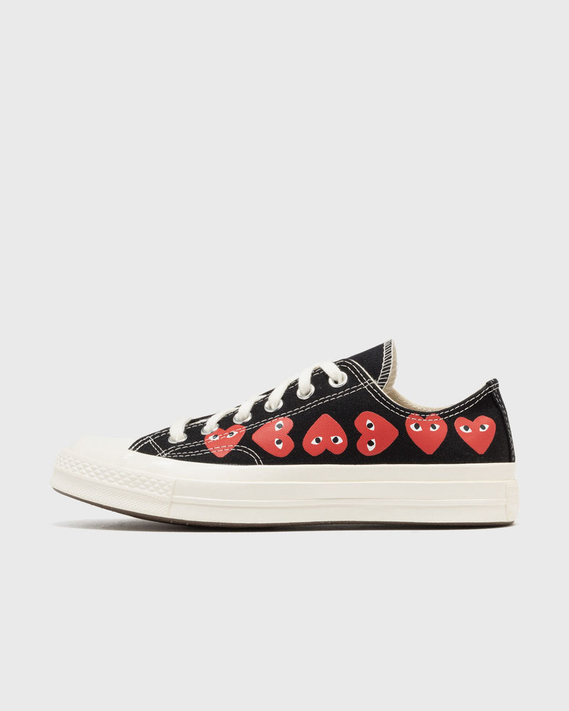 Comme des Garçons Play X Converse Chuck Taylor\'70 Multi Heart Low Top Black|red