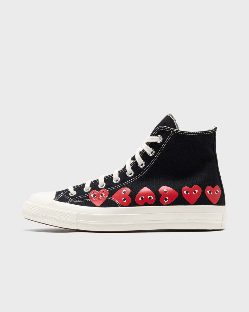 Comme des Garçons Play X Converse Chuck Taylor 70 Multiheart High Top Black